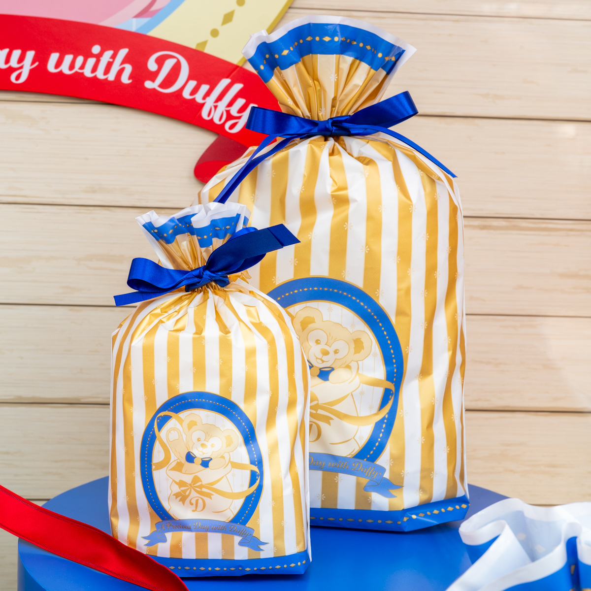 ダッフィーラッピングバッグ（S）（M）