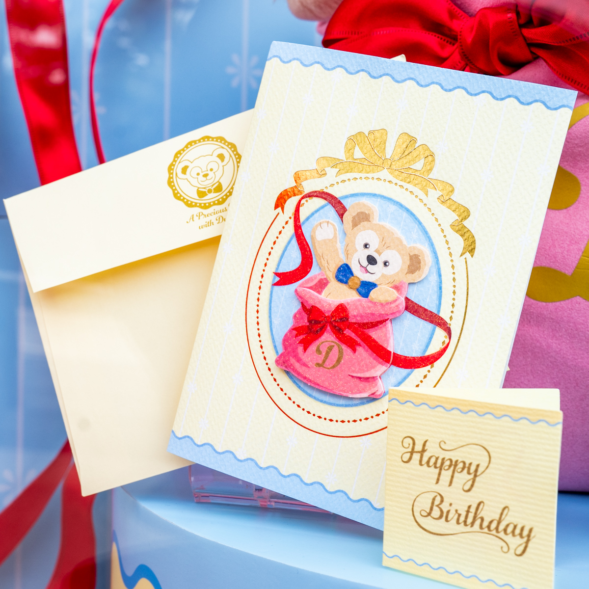 ダッフィーグリーティングカード