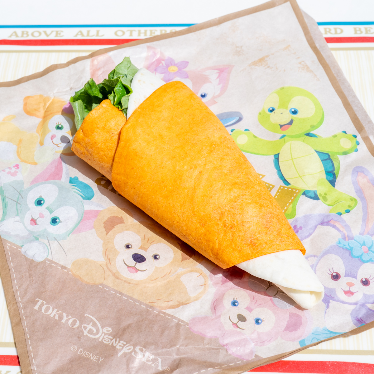 トルティーヤサンド（パストラミビーフ、ポテトサラダ、ツナマヨネーズ）