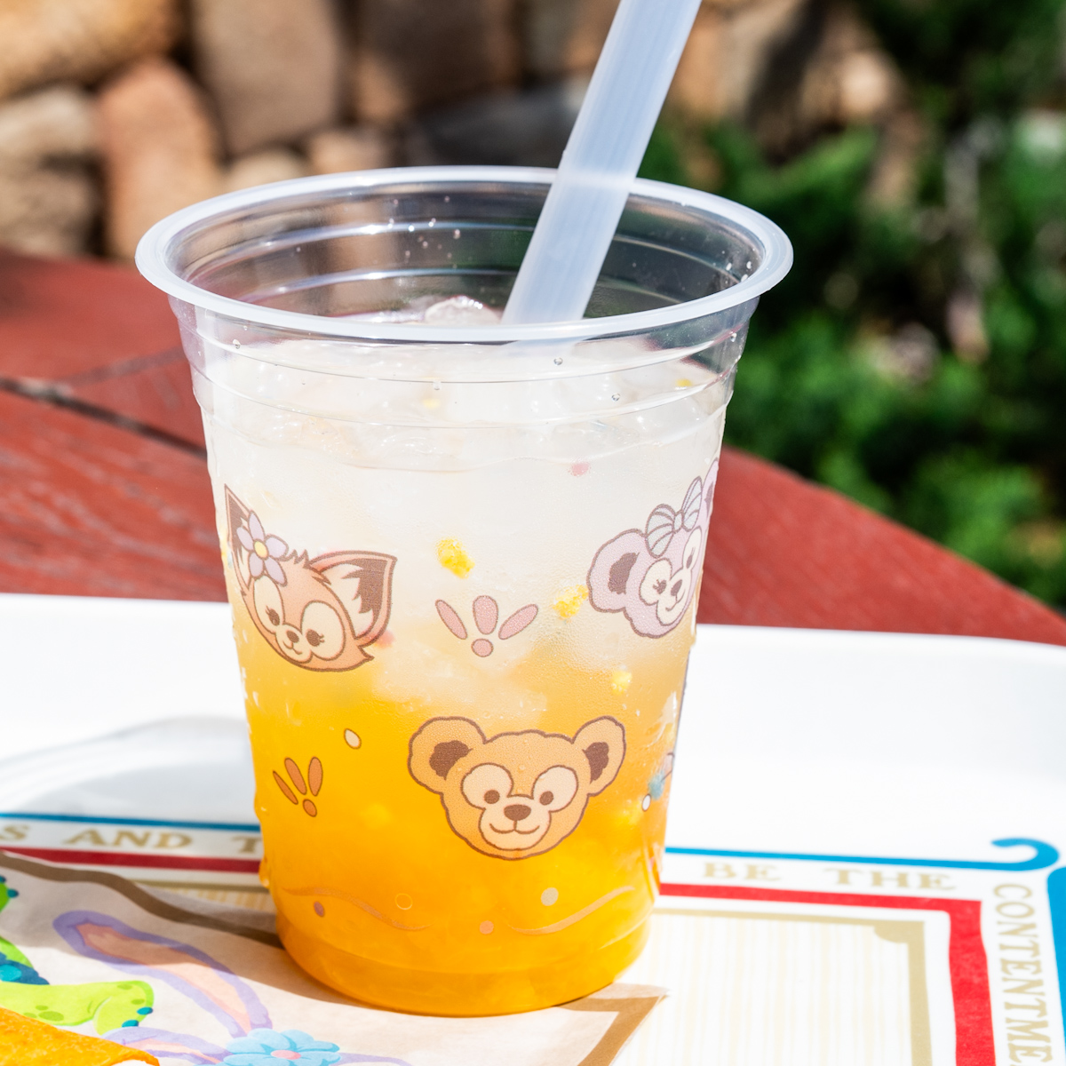 スパークリングドリンク（オレンジ＆ライチー）