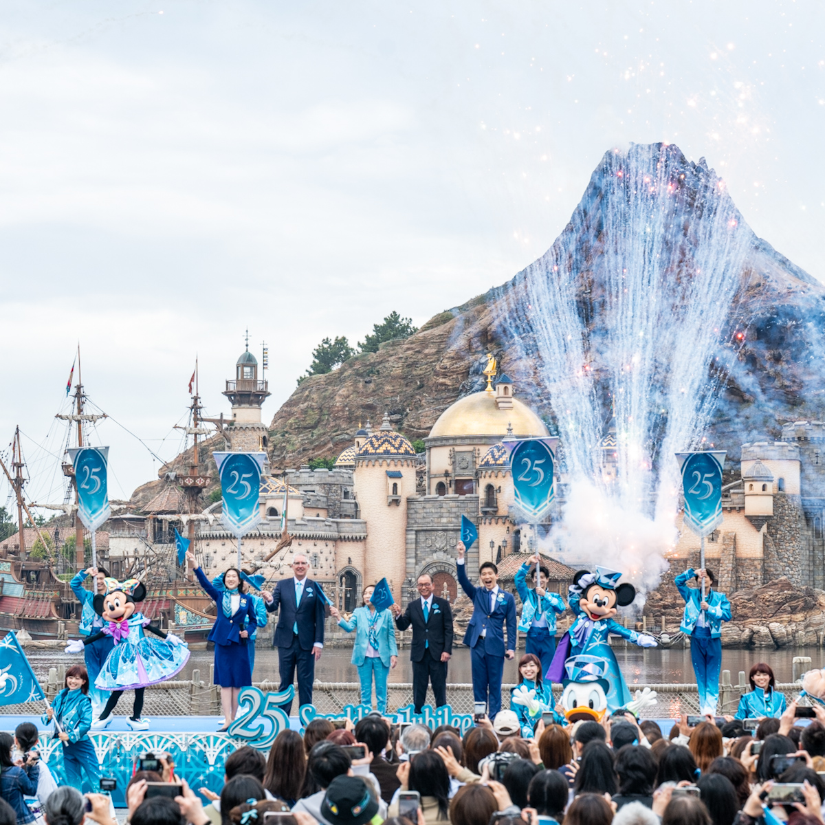 「東京ディズニーシー25 周年“スパークリング・ジュビリー”」オープニングセレモニー