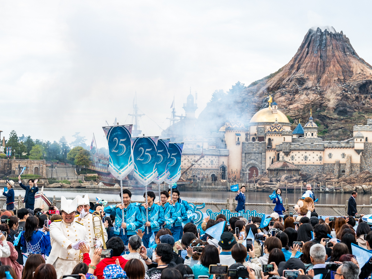 「東京ディズニーシー25 周年“スパークリング・ジュビリー”」オープニングセレモニー1