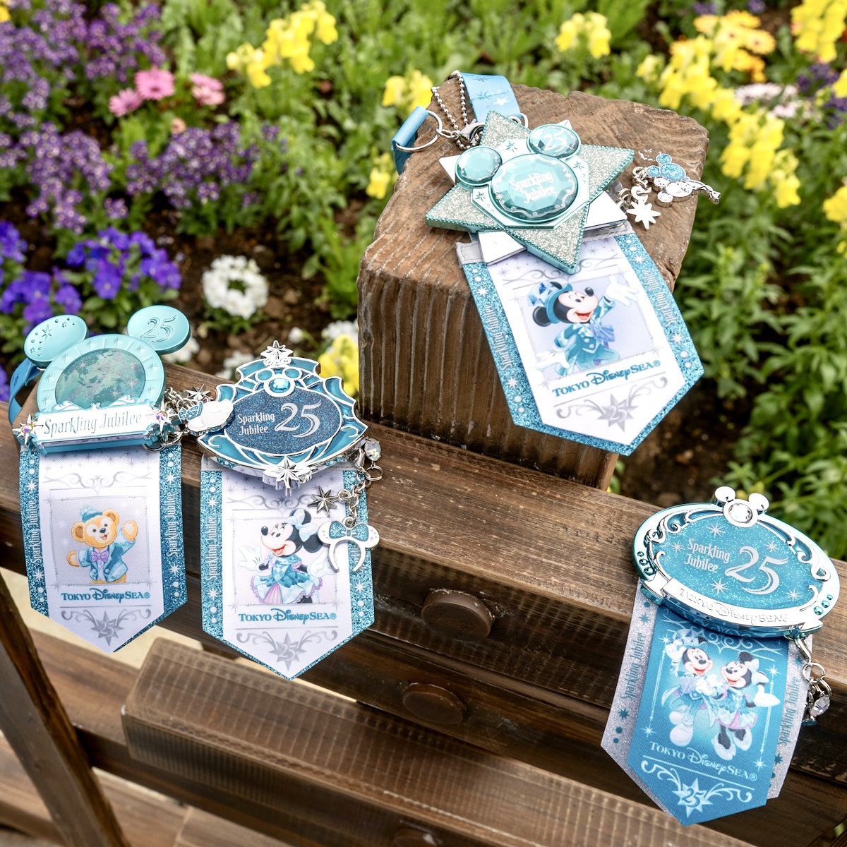 東京ディズニーシー25周年”スパークリング・ジュビリー”「ジュビリーバッジ」お土産