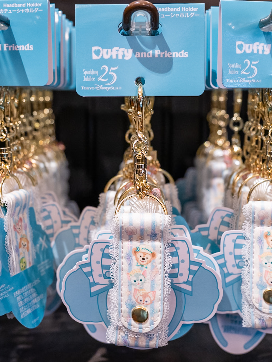 東京ディズニーシー「ダッフィー&フレンズのファインド・ユア・ビューティフル・ブルー!」スペシャルグッズ カチューシャホルダー