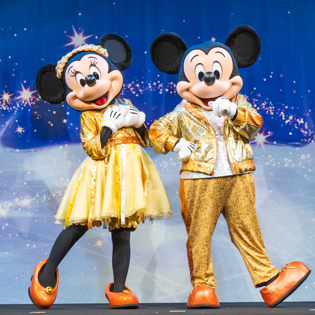 ディズニー・オン・アイス “Let's Party!”記者発表会　ミッキー&ミニー