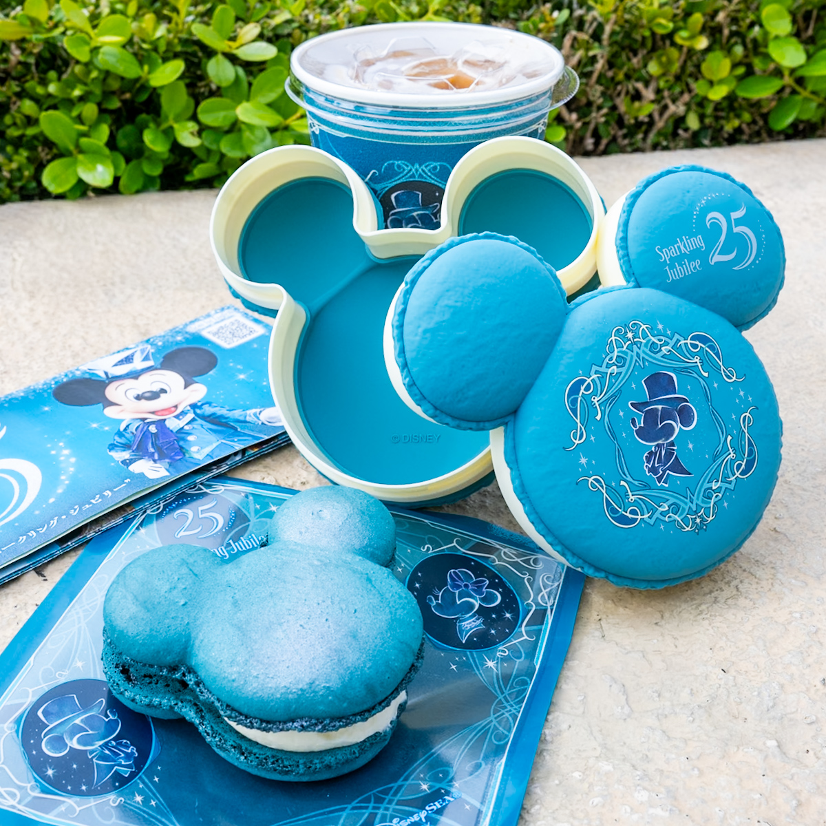 ディズニーシー 25周年 スパークリングジュビリー スーベニア 6点セット スーベニアケース付き！「東京ディズニーシー25周年“スパークリング