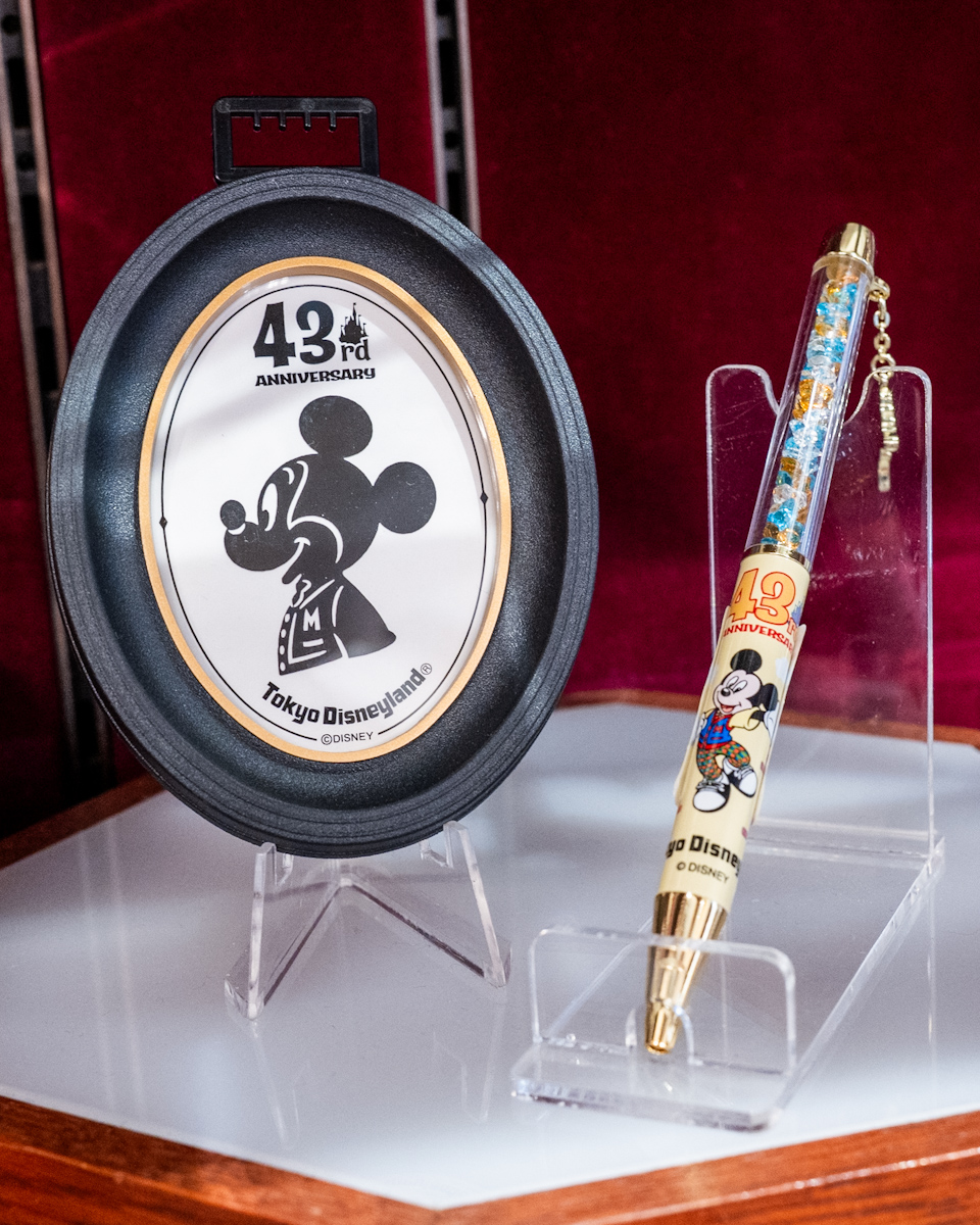 東京ディズニーランド開園43周年記念ガラスグッズ・お土産