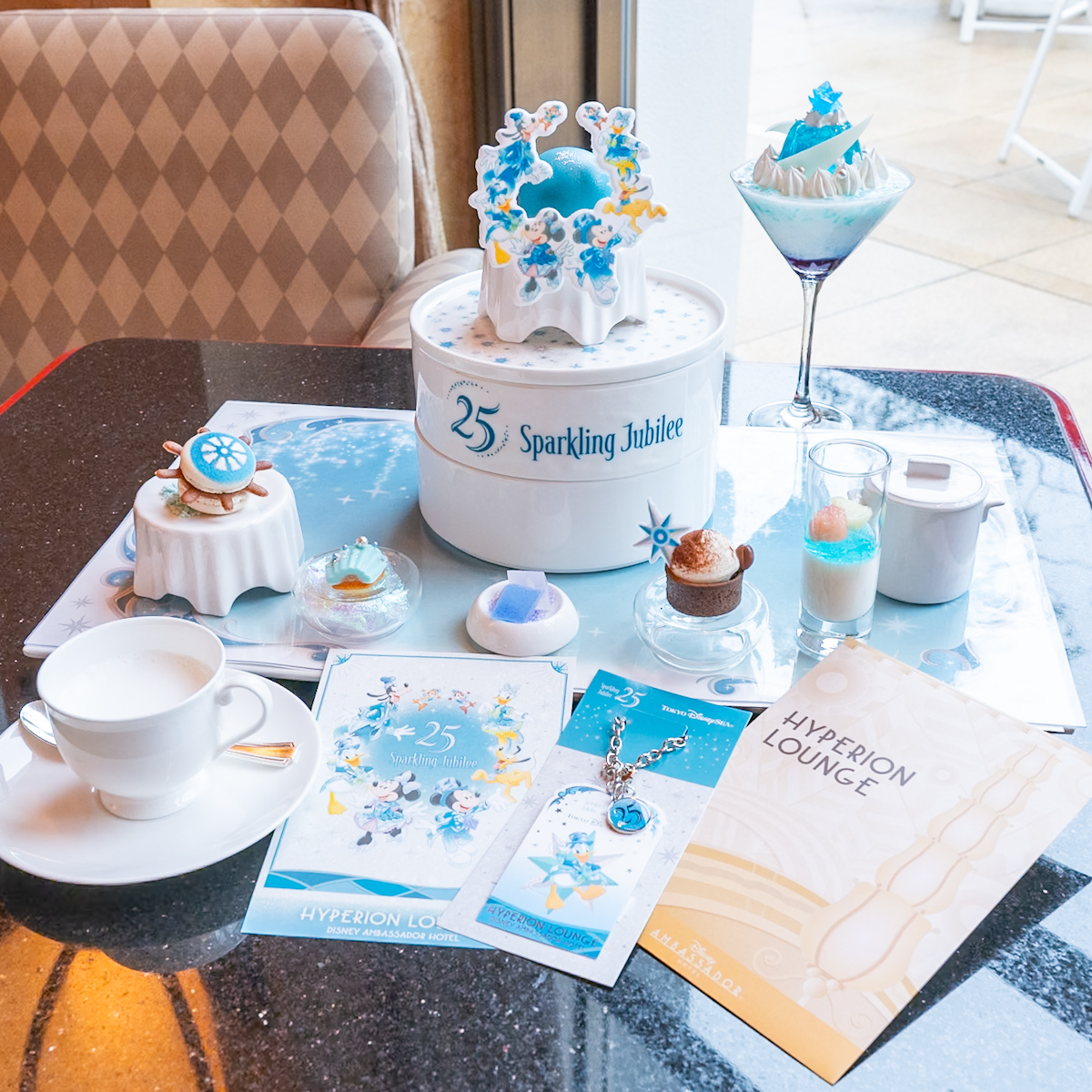 東京ディズニーシー25周年“スパークリング・ジュビリー”プレミアムスウィーツセット2