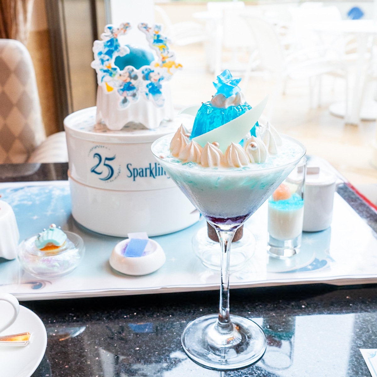 東京ディズニーシー25周年”スパークリング・ジュビリー”スウィーツドリンク
