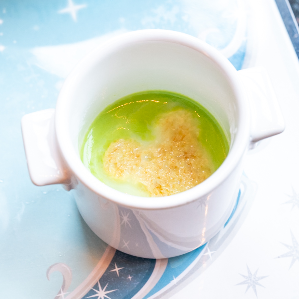 グリーンピーススープ