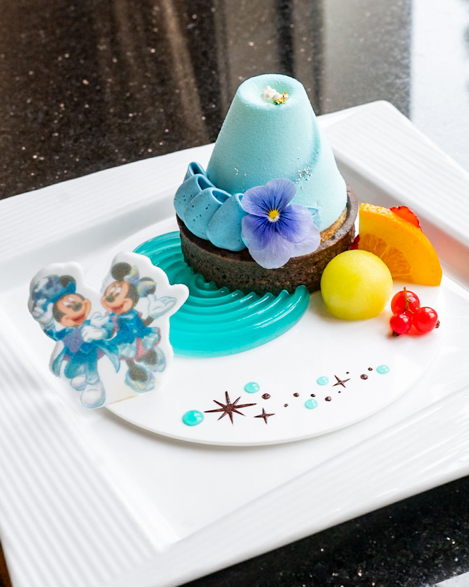 グレープフルーツとライチームース