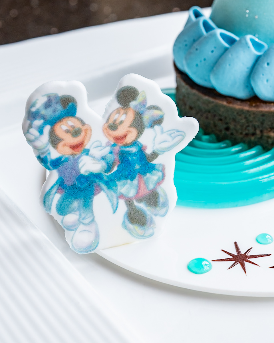 グレープフルーツとライチームース　ミッキー＆ミニー