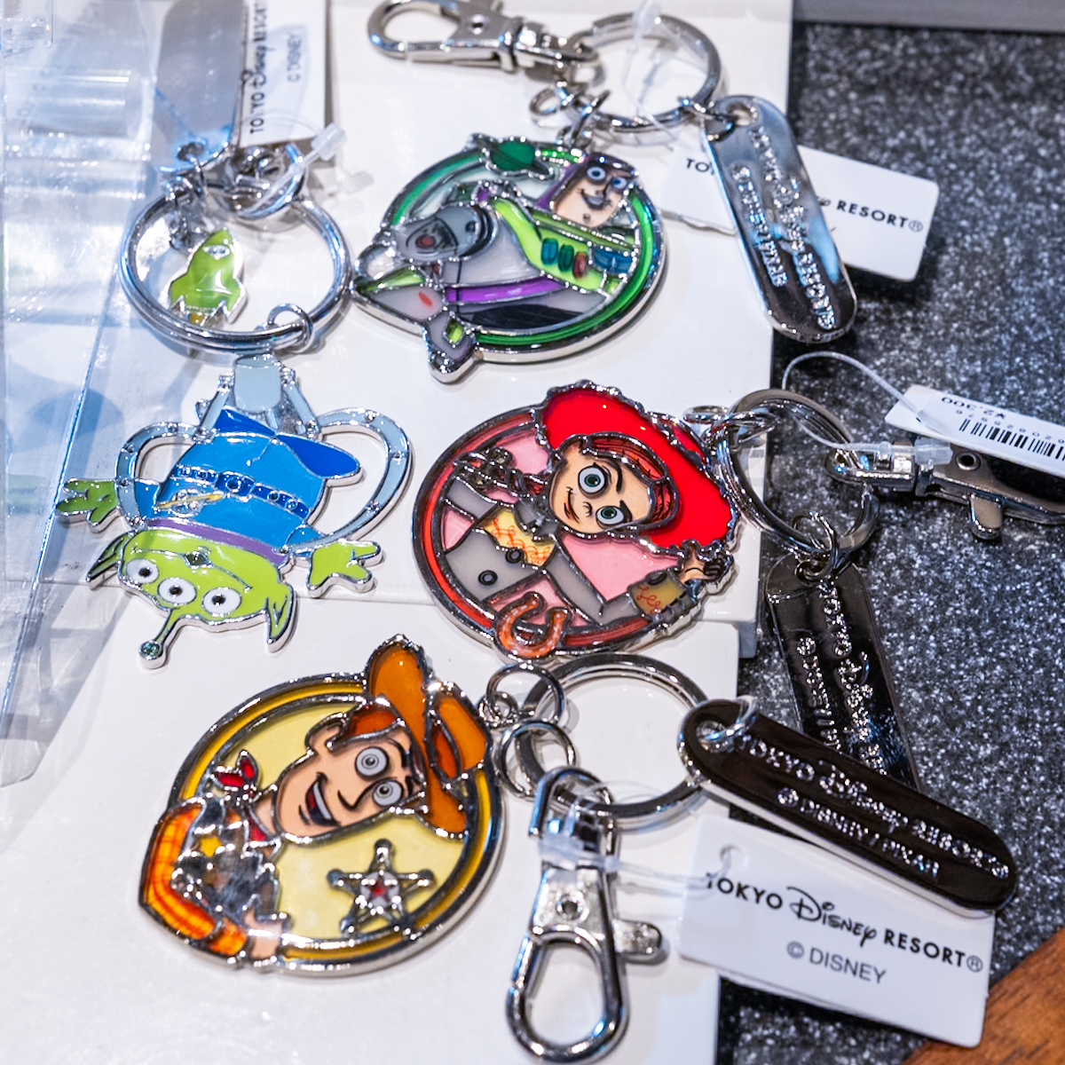 東京ディズニーランド「トイ・ストーリー」キーチェーンお土産