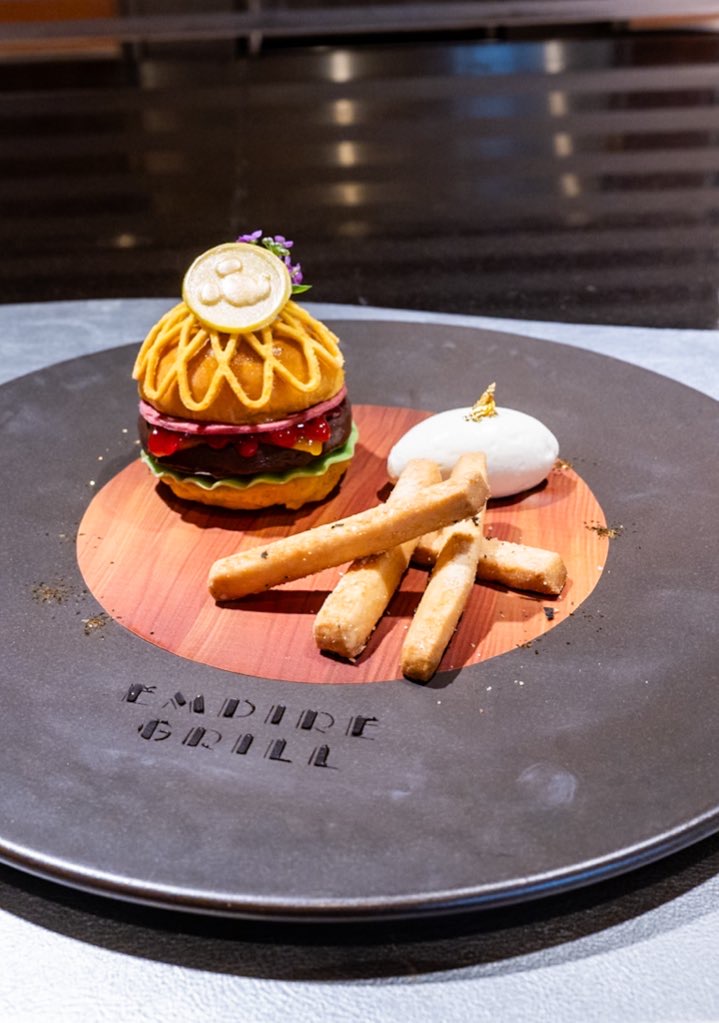 ミニバーガーデザート