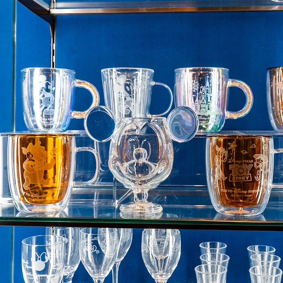 東京ディズニーランド「ガラスの靴」ミッキーグラス1