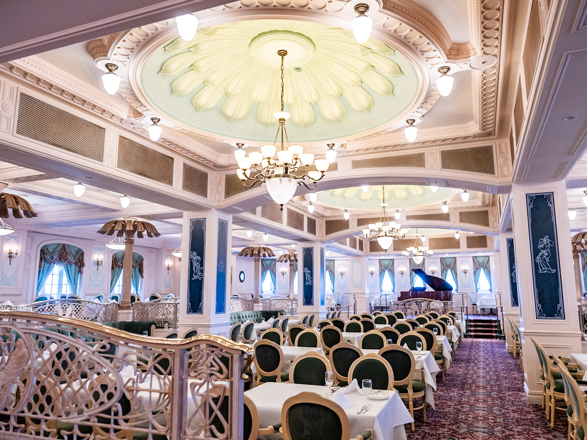 S.S.コロンビアン・ダイニングルーム　ジュビリーガラデコレーション1