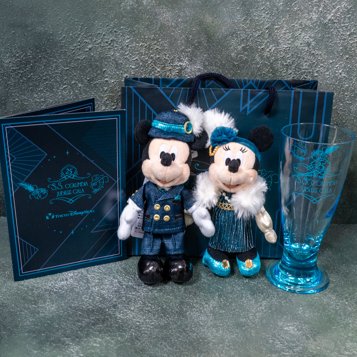 「東京ディズニーシー25周年“スパークリング・ジュビリー”」S.S.コロンビア号 ジュビリーガラ　オリジナルグッズ