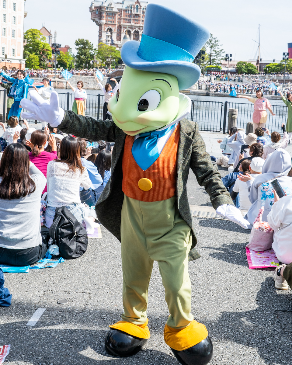 東京ディズニーシー25周年”スパークリング・ジュビリー”エンターテイメント「スパークリング・ジュビリー・セレブレーション　ジミニー・クリケット
