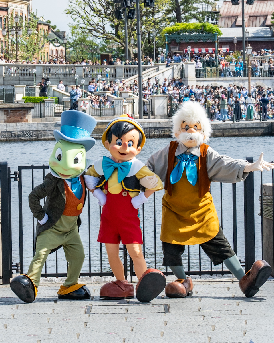 東京ディズニーシー25周年”スパークリング・ジュビリー”エンターテイメント「スパークリング・ジュビリー・セレブレーション　ピノキオ一家