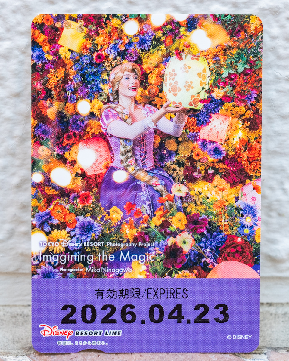 東京ディズニーリゾートライン「イマジニング・ザ・マジック」フリーきっぷ（ラプンツェル）1