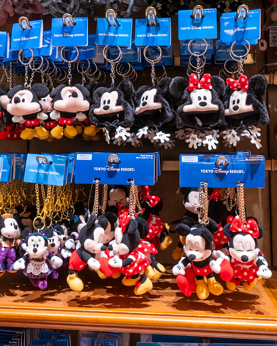 ミッキー＆ミニーぬいぐるみチャームお土産