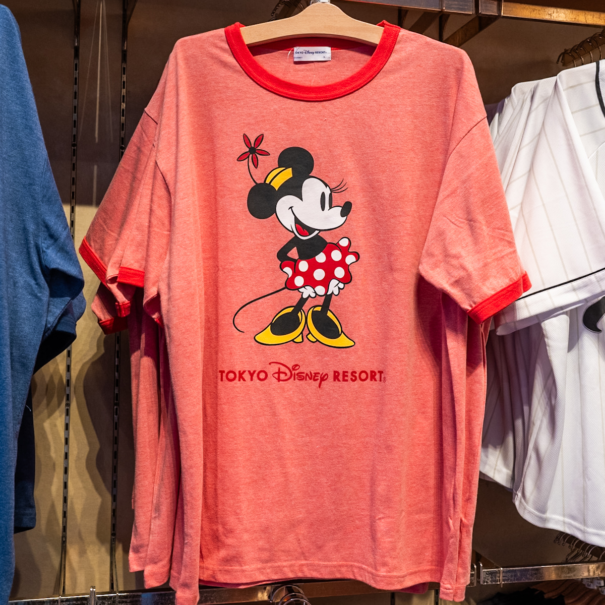 東京ディズニーリゾート　ミッキーマウス、ミニーマウスTシャツ