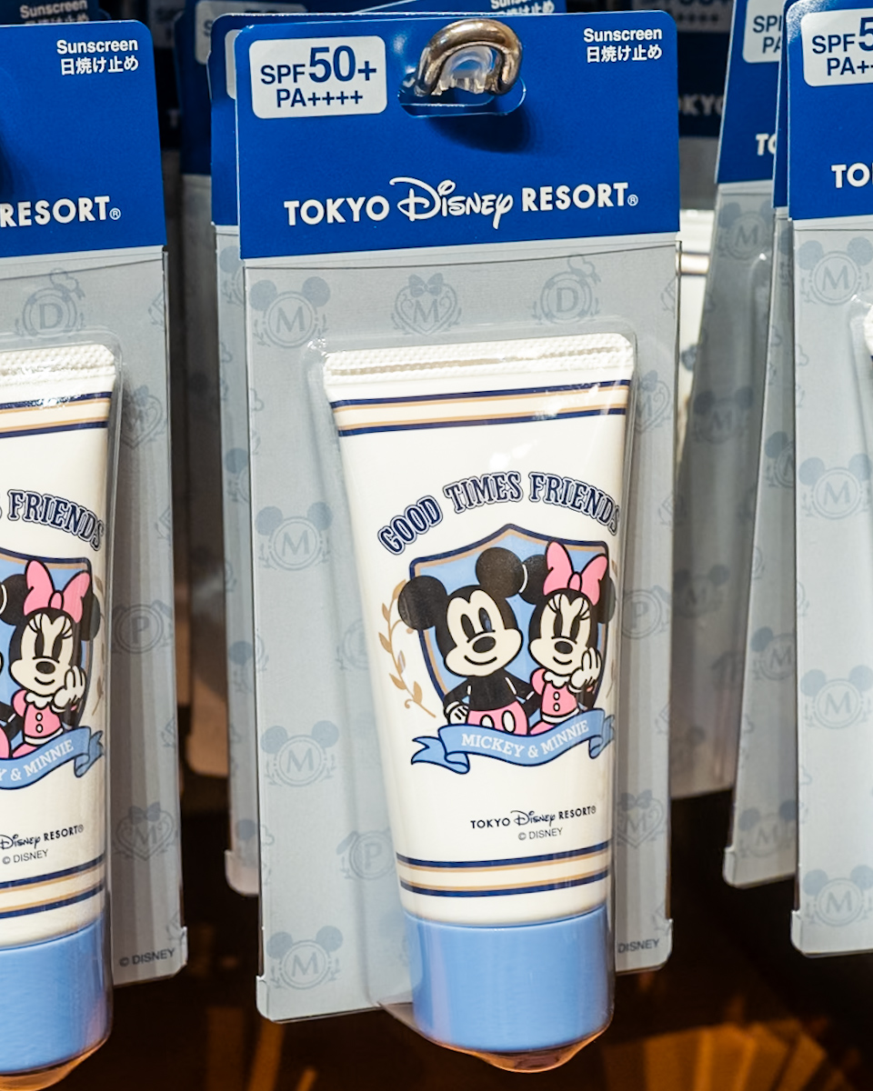 東京ディズニーリゾート「GOOD TIMES FRIENDS」グッズ　日焼け止め