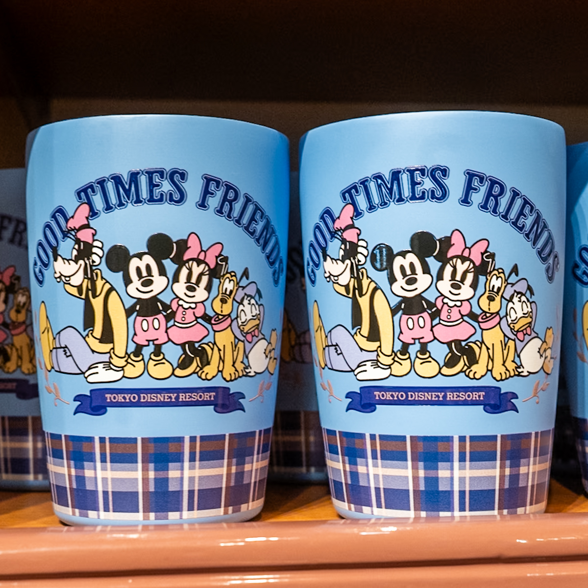 東京ディズニーリゾート「GOOD TIMES FRIENDS」グッズ　タンブラー