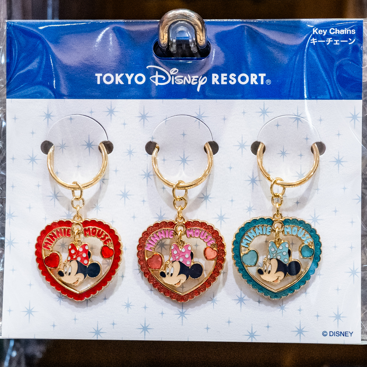 東京ディズニーリゾート「キーチェーン ミニー」