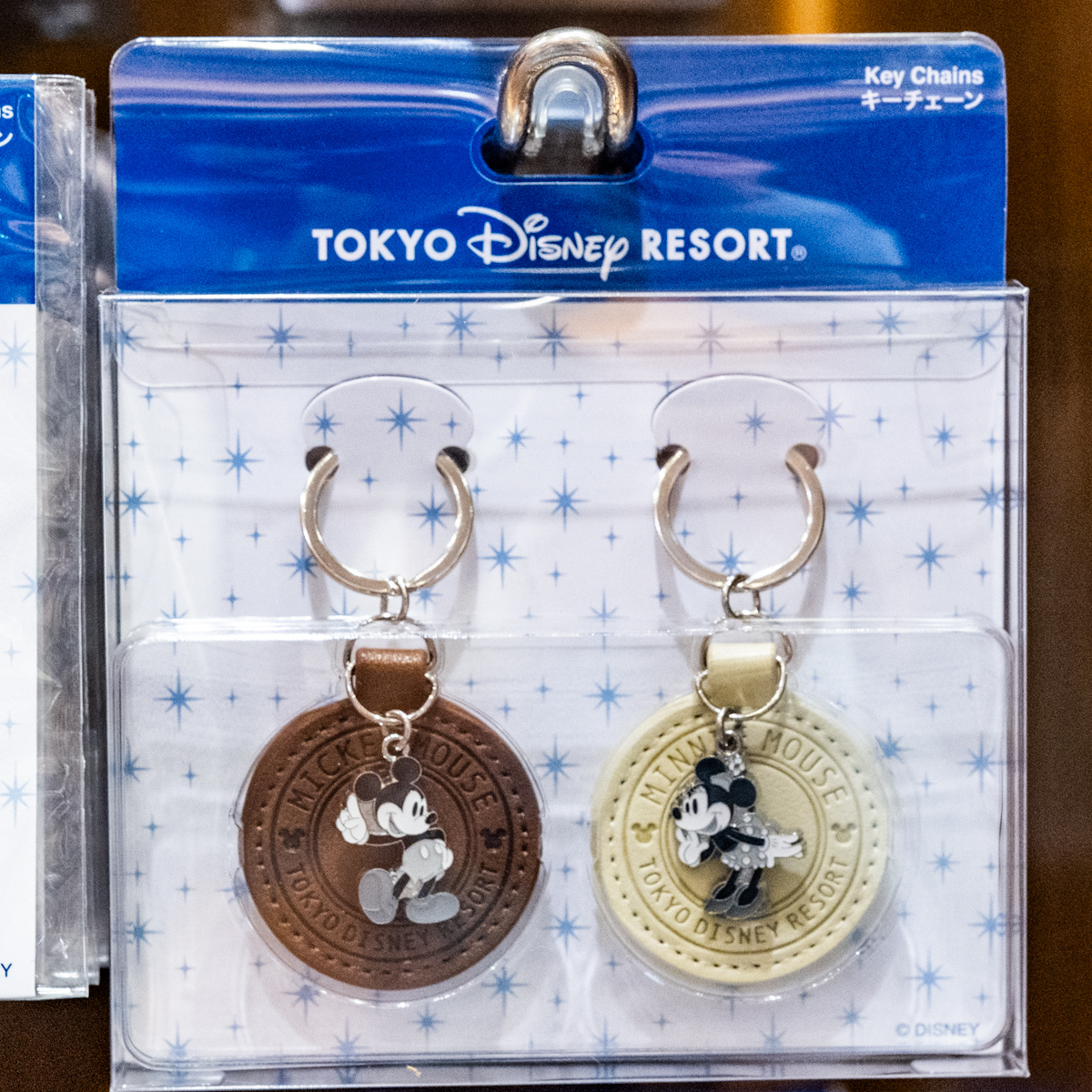 東京ディズニーリゾート「キーチェーン ミッキー ミニー」