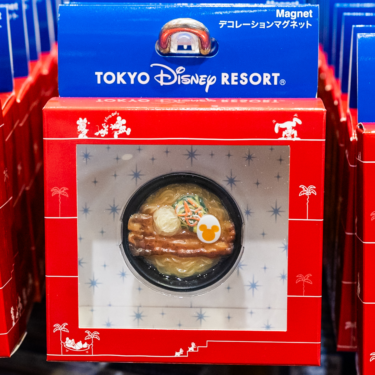 デコレーションマグネット ブラックペッパーポーク麺