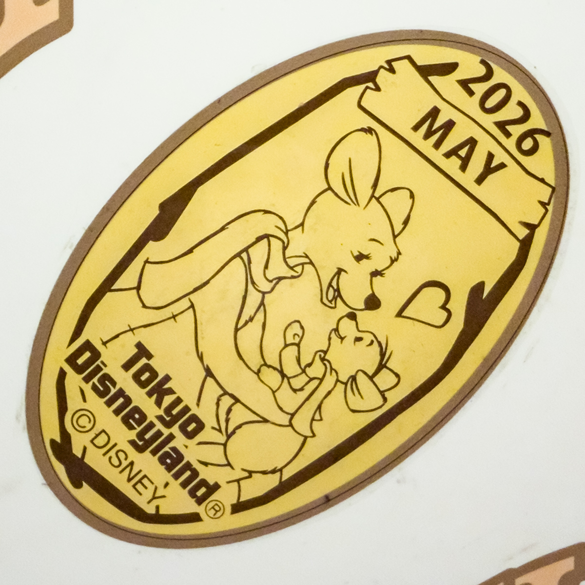 2026年5月のマンスリースーベニアメダル　カンガとルー