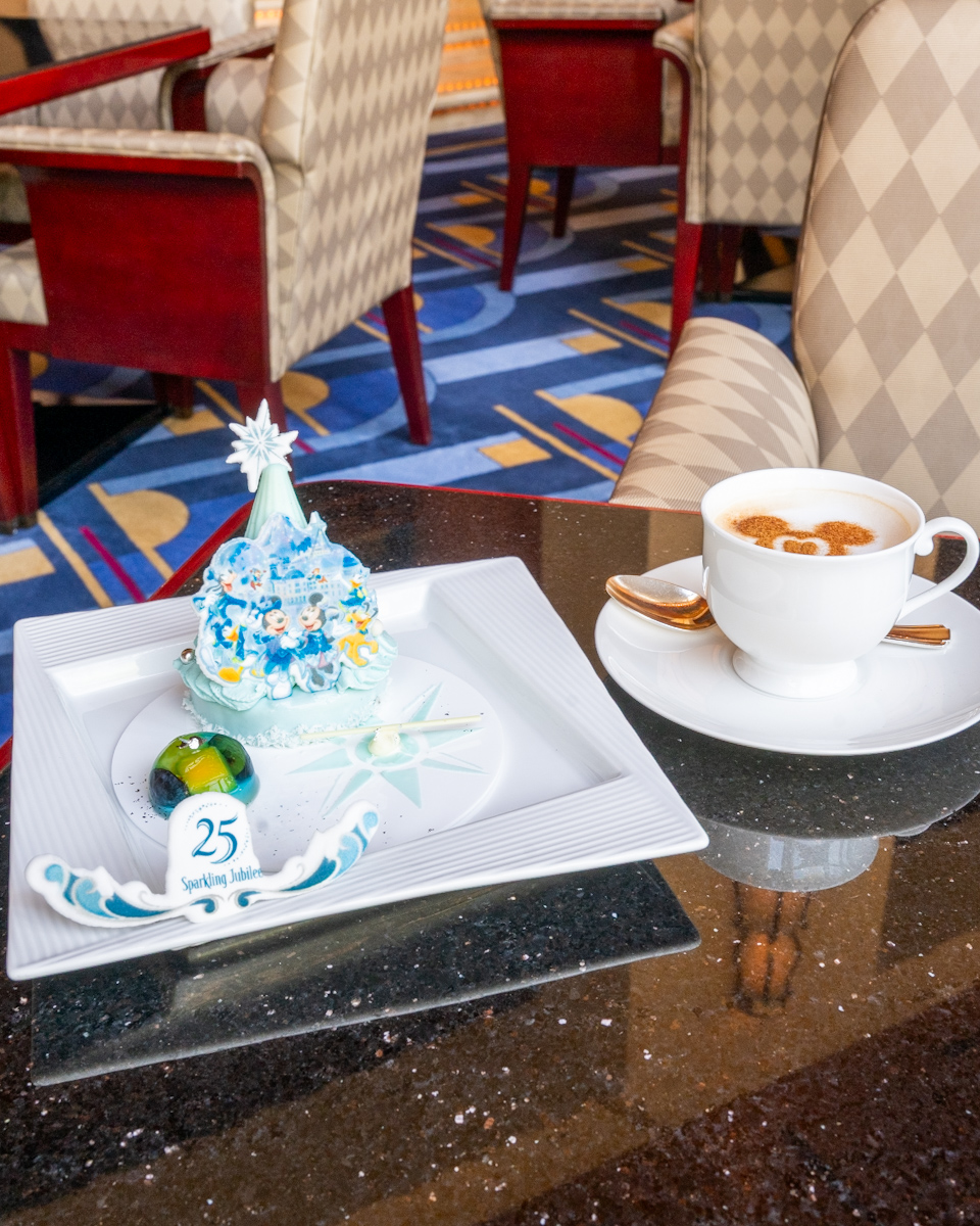 東京ディズニーシー25周年”スパークリング・ジュビリー”ケーキセット