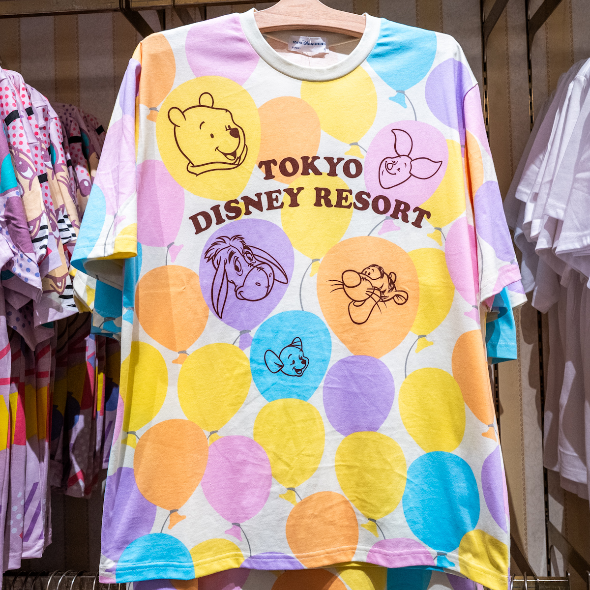 東京ディズニーリゾート「プー&フレンズ」Tシャツ