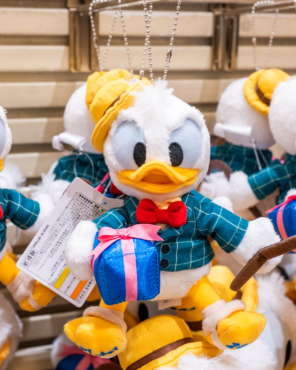 東京ディズニーリゾート「ドナルドダック」2026お誕生日グッズ　ぬいぐるみバッジ