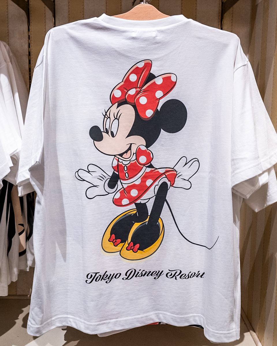 ミニーマウスTシャツ1