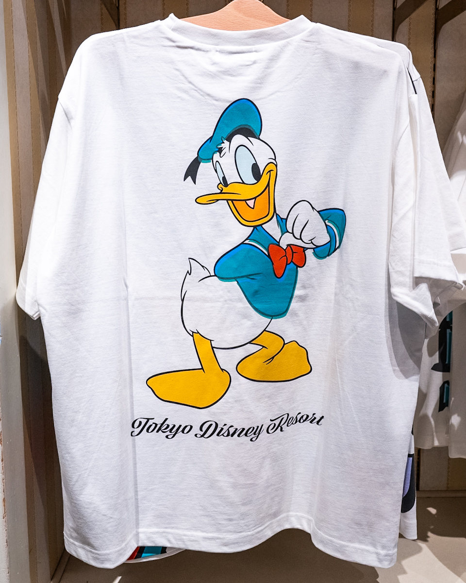ドナルドダックTシャツ1