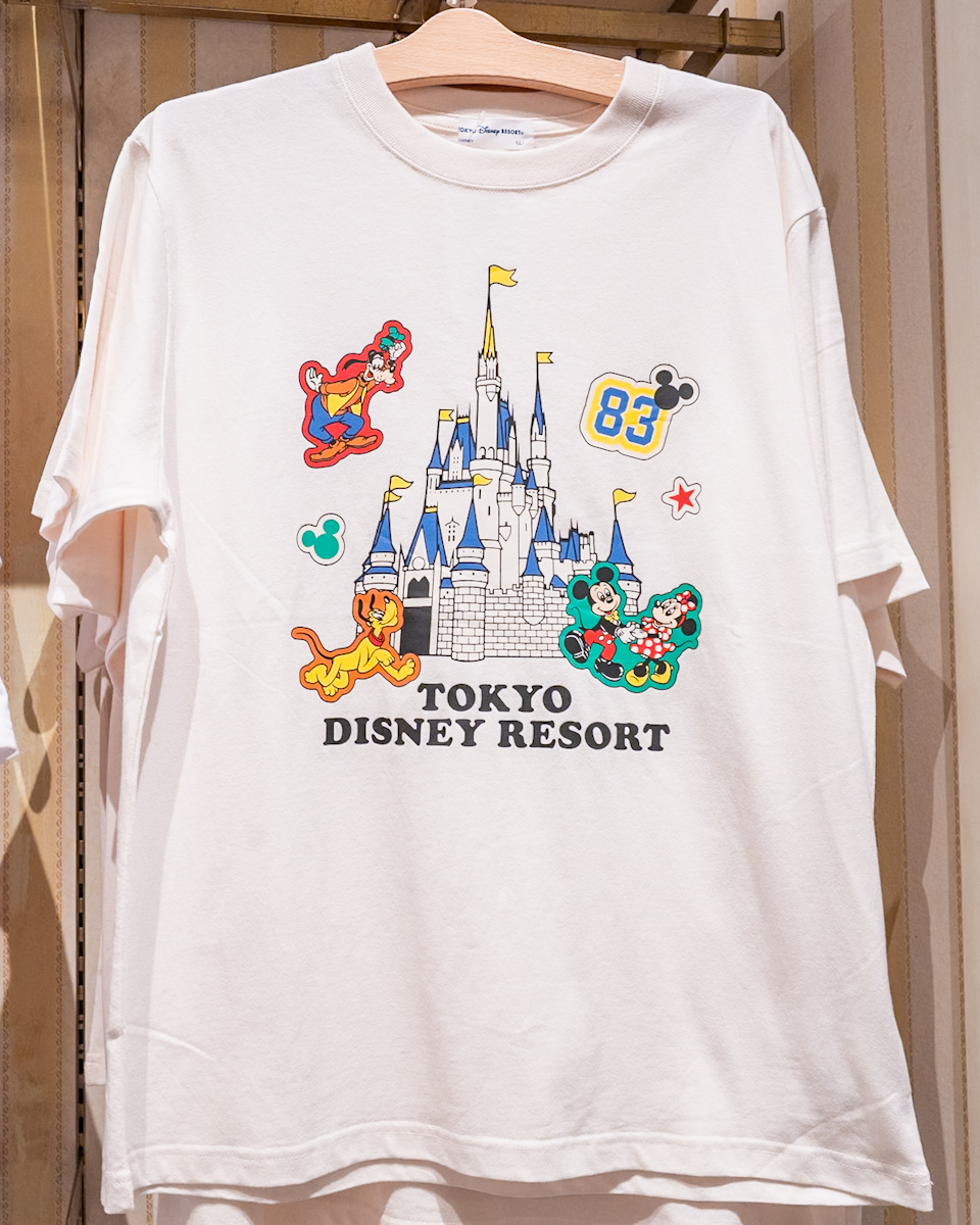 東京ディズニーリゾート「ミッキー&フレンズ」Tシャツ1