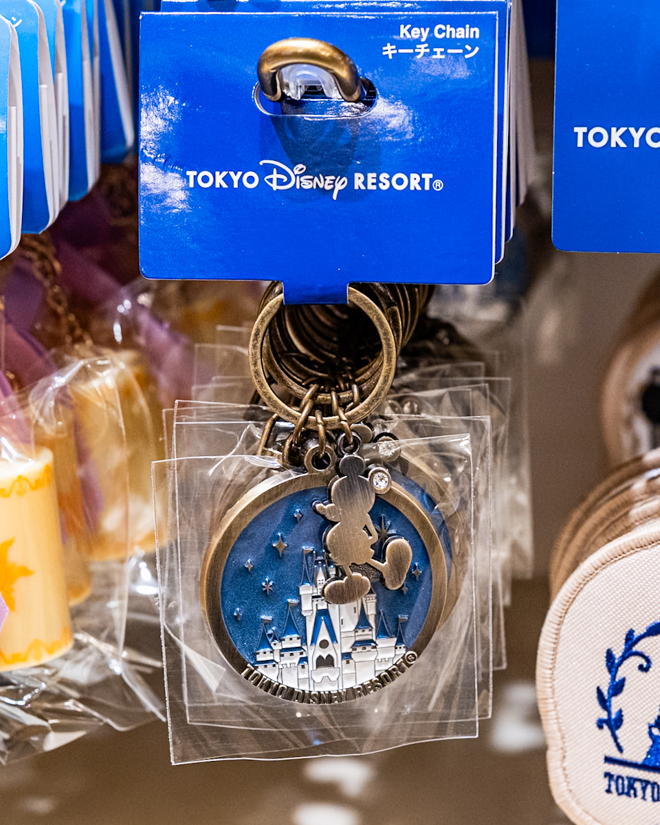 東京ディズニーランド シンデレラ城&ミッキーキーチェーン