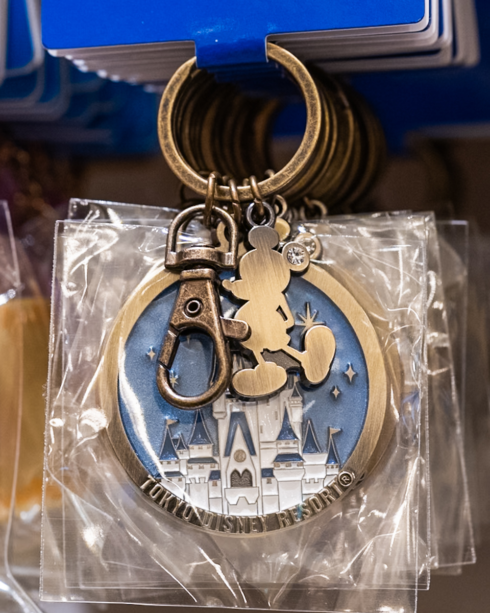 東京ディズニーランド シンデレラ城&ミッキーキーチェーン2