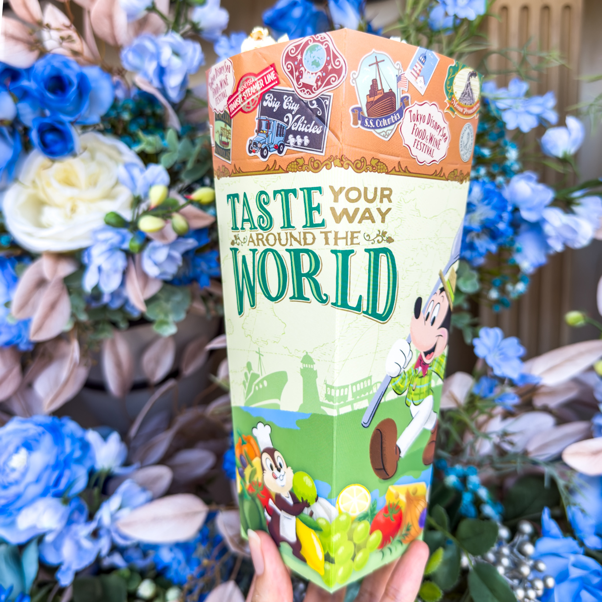 東京ディズニーシー・フード＆ワイン・フェスティバル2026「ホタテガーリックバター」ポップコーン2