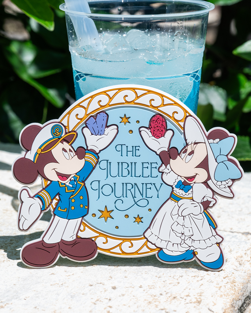 東京ディズニーシー25周年”スパークリング・ジュビリー”スーベニアタンブラーセット(タンブラー、コースター)コースター
