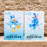 ディズニーリゾートライン「東京ディズニーシー25周年“スパークリング・ジュビリー”」フリーきっぷ（ドナルド・グーフィー）お土産