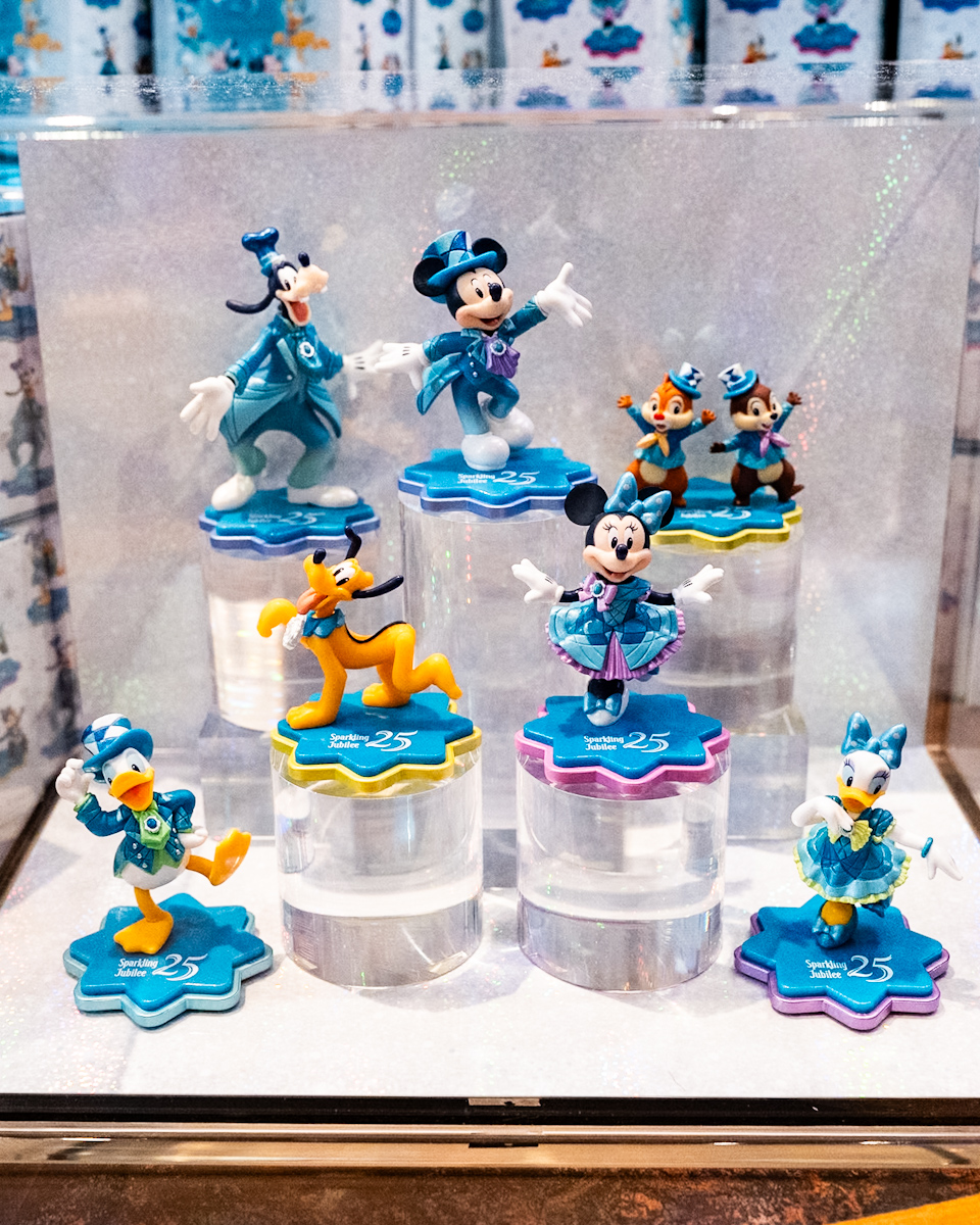 東京ディズニーシー25周年”スパークリング・ジュビリー”スペシャルグッズ フィギュア