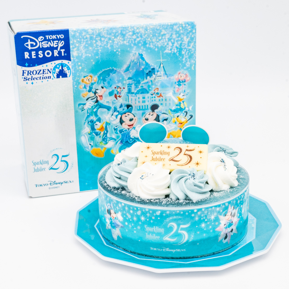 東京ディズニーリゾート・フローズンセレクション「東京ディズニーシー25周年ケーキ」2