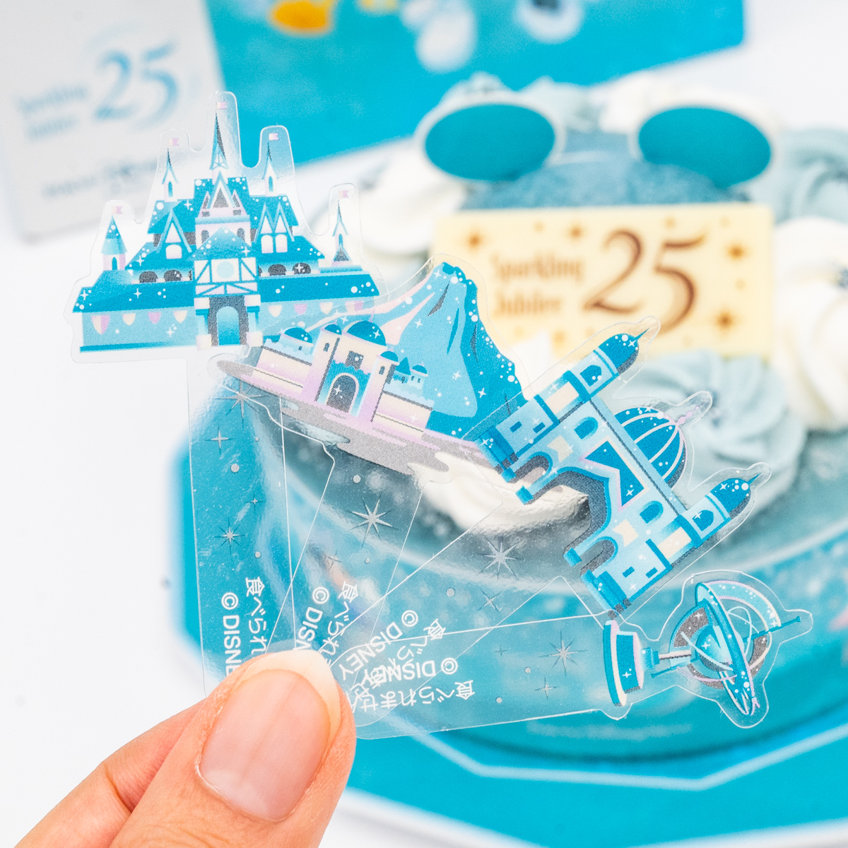 東京ディズニーリゾート・フローズンセレクション「東京ディズニーシー25周年ケーキ」 ピック2