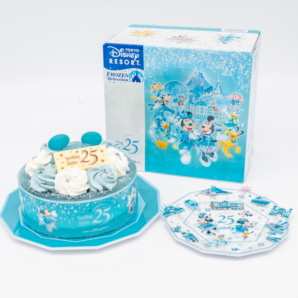 東京ディズニーリゾート・フローズンセレクション「東京ディズニーシー25周年ケーキ」4