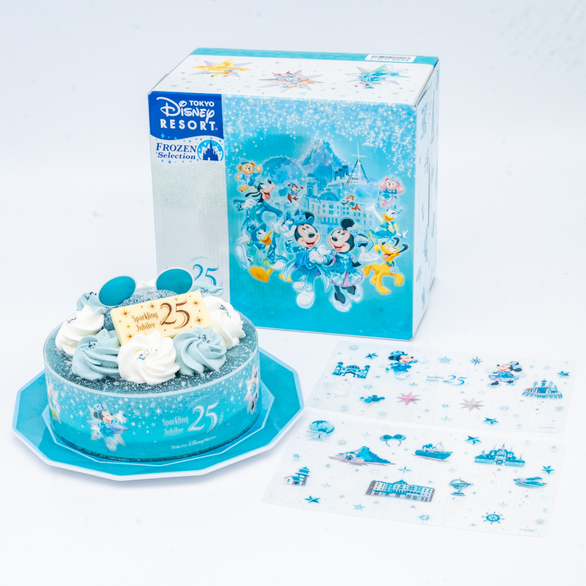 東京ディズニーリゾート・フローズンセレクション「東京ディズニーシー25周年ケーキ」1