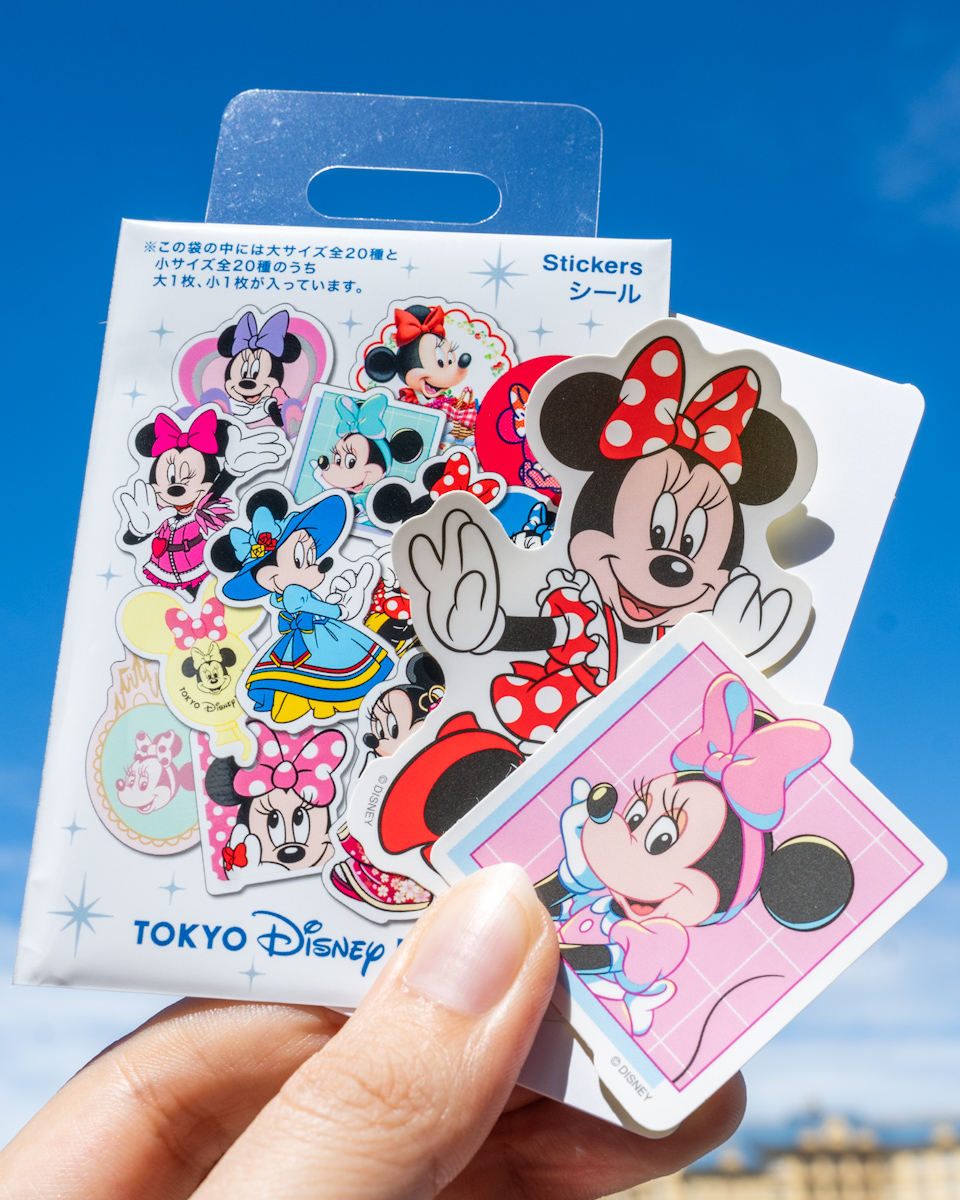 東京ディズニーリゾート「ミニー」シール（ランダム）2