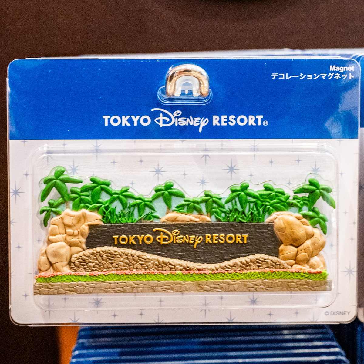 東京ディズニーリゾート サインモニュメントデコレーションマグネット